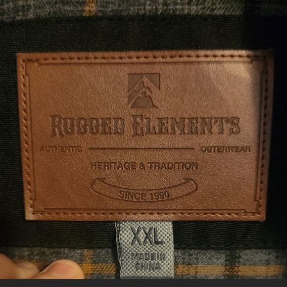 Rugged Elements Trek Jacket with Hidden.Hood ,size XXL - Picture 6 of 7